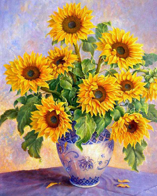 Картина по номерам на холсте и подрамнике 40х50 см