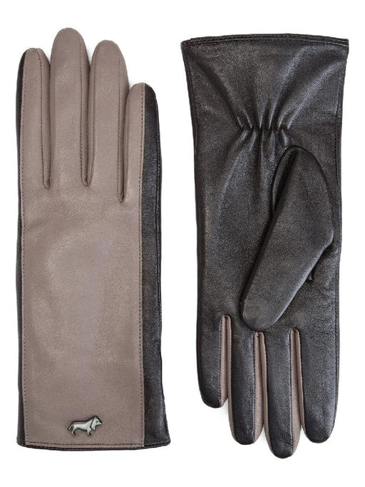 Перчатки жен п/ш LB-0641 d.brown/taupe - Labbra фото 2