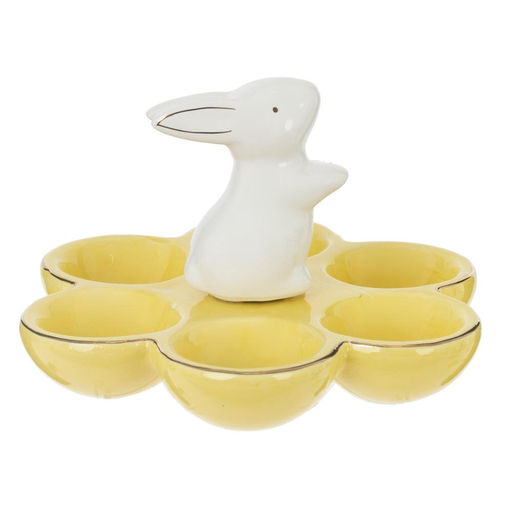 Тарелка для 6-ти яиц, L16 W16 H10 см