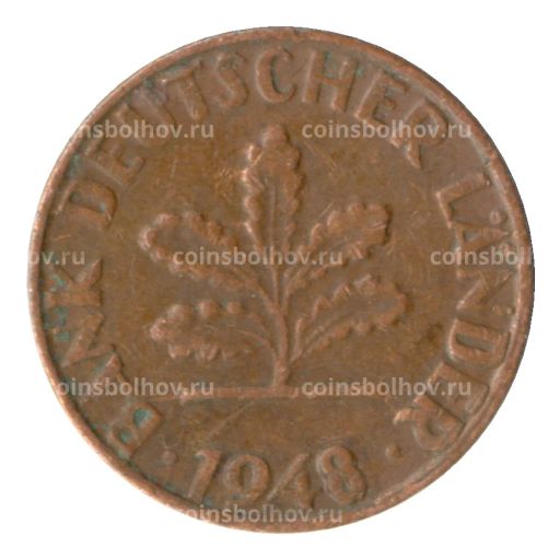 1 пфенниг 1948 года J Германия