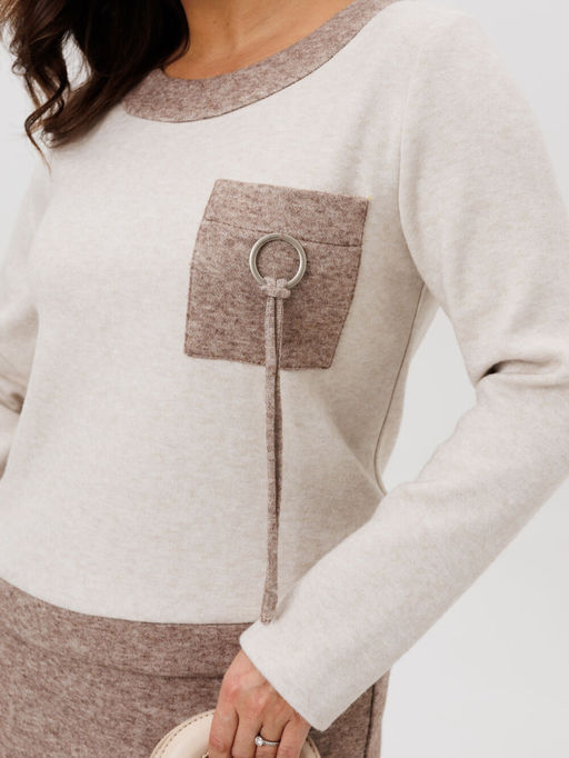 Костюм Galean Style 993 коричневый фото 5