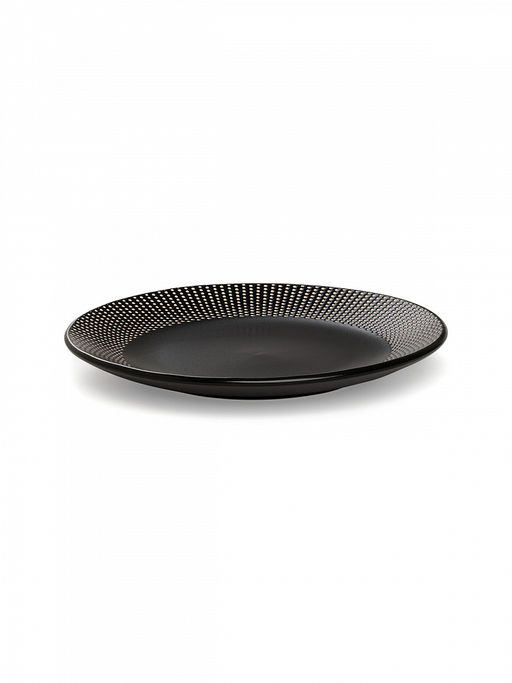Тарелка плоская D21 черный керамика - Lucky фото 2