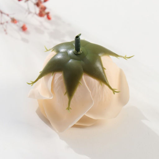 Цена за 25 шт. Мыльные лепестки для ванны Бутон королевской розы. Молочный, подарочный, 7?7?6 см - Simaland фото 2