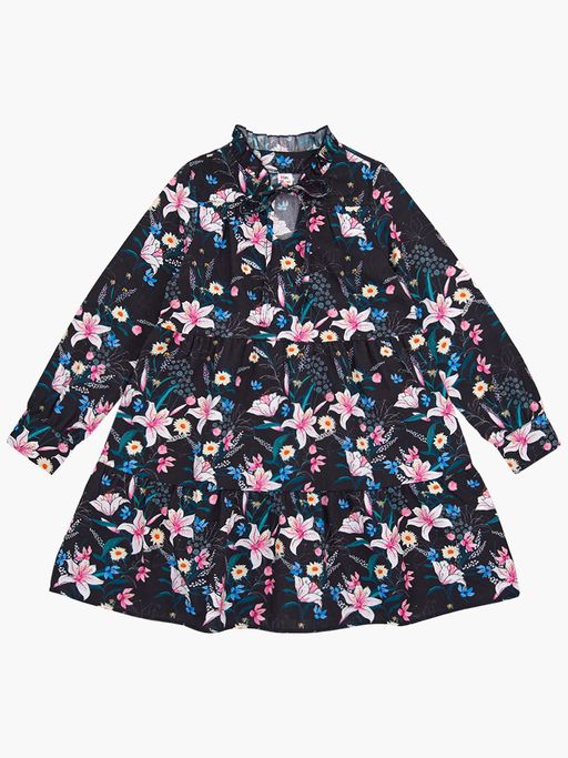 Платье UD 7665 тропич цветы - Mini maxi фото 4