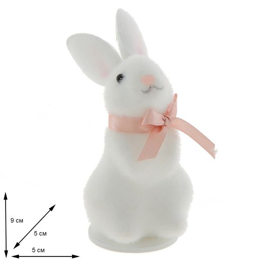 Фигурка декоративная Зайчик, L5 W5 H9 см, 3в. - Remeco фото 2