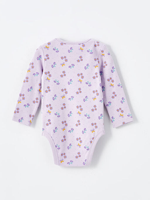 Bisiklet Yaka Bask?l? K?z Bebek ??t??tl? Body - Waikiki фото 2