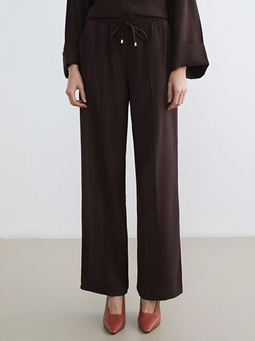 Beli Lastikli Geni? Pa?a Kad?n Pantolon