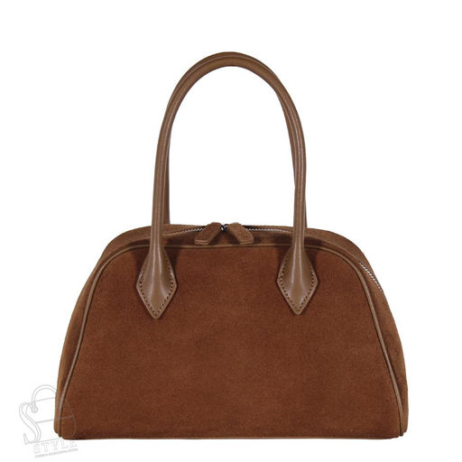 Сумка женская кожаная 88018AA brown Polina&Eiterou в Новосибирске