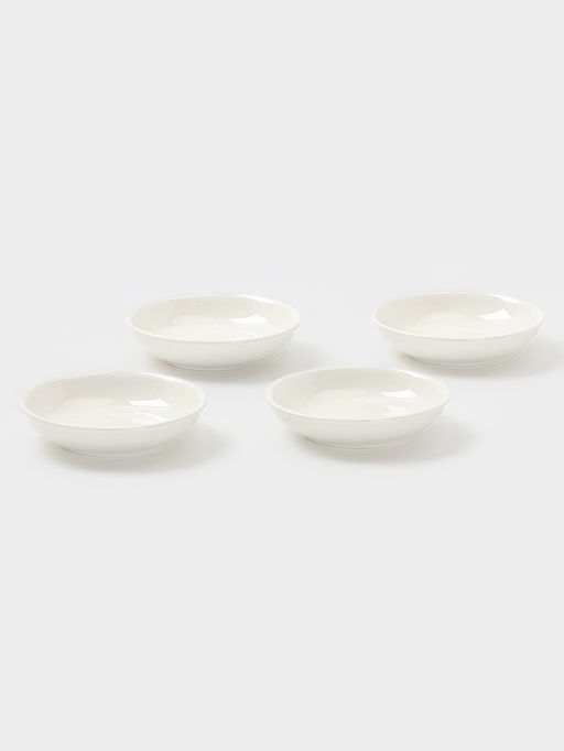 Соусники Доляна White Label, набор 4 шт., 50 мл, фарфор, белые