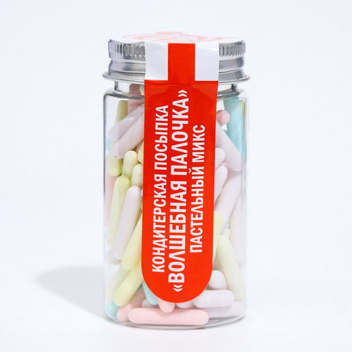 Кондитерская посыпка Волшебная палочка пастельный микс, 50 г - Simaland фото 2