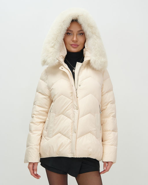 Куртка зимняя с мехом и капюшоном Бренд: Visdeer  фото 8