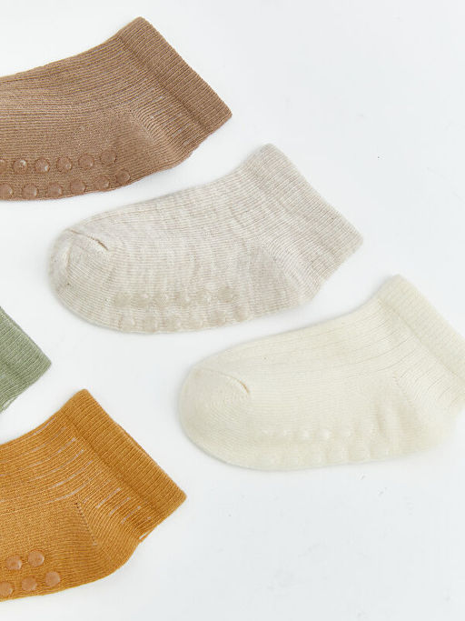 Erkek Bebek Patik ?orap 5li