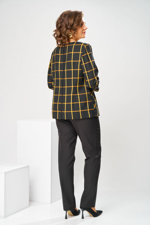 Костюм Romanovich Style 2-1269 горчица/чёрный фото 4