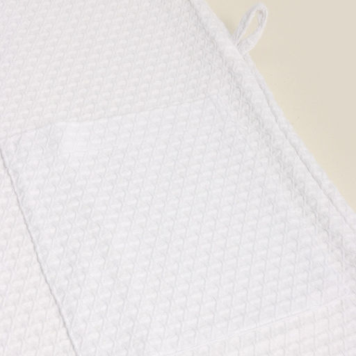 Халат вафельный мужской SL HOME: Waffle «Блан де Блан», размер L, хлопок 100%, белый