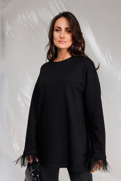 Джемпер KOKOdea 4.28 черный  фото 4