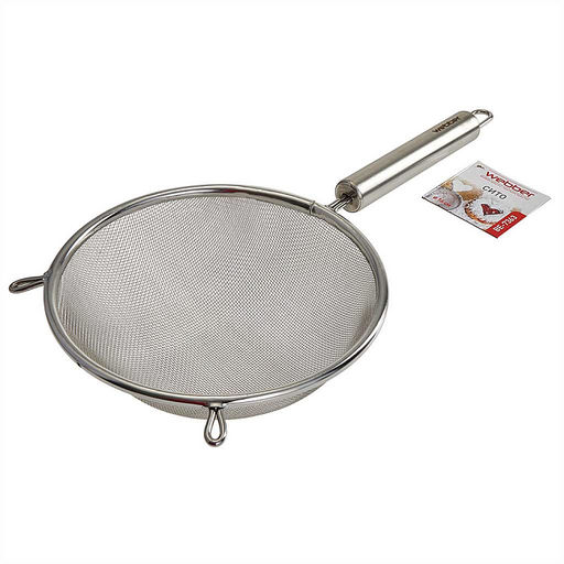 WEBBER BE-7363 Сито (дуршлаг) нерж. d=16 металлическая ручка - Delta фото 3