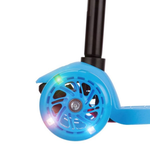 Самокат четырехколесный колеса PU со светом