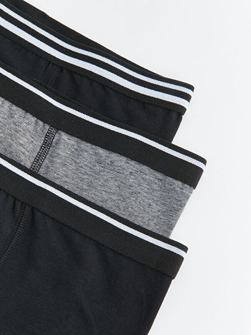 Basic Pamuklu Erkek ?ocuk Boxer 3l? - Waikiki фото 3