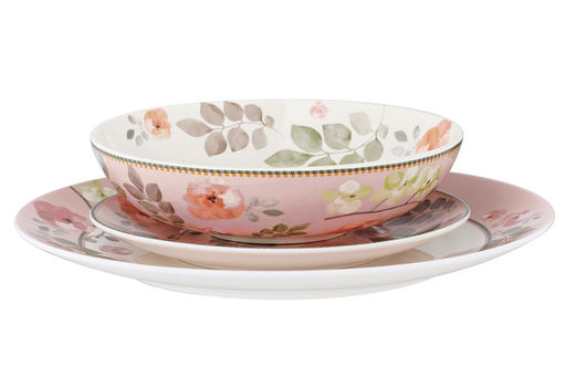 Обеденный набор Arcadia, розовый, 4 персоны, 12 предметов - Maxwell & Williams фото 5