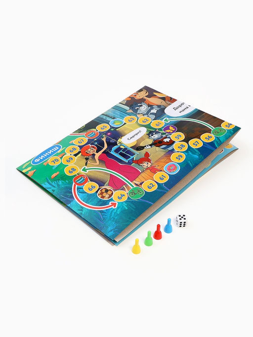 Настольная игра - ходилка «Простоквашино», 2-4 игрока, 5+