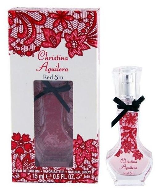 C. AGUILERA RED SIN w EDP 15 ml M, парфюмерная вода