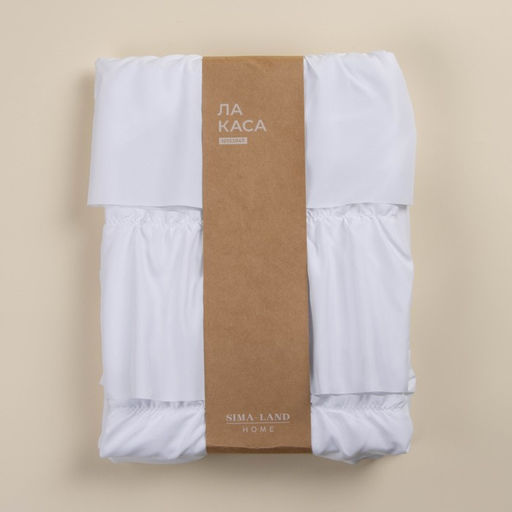 Штора для ванной «Ла Каса», с люверсами, 180×180 см, полиэстер, белая