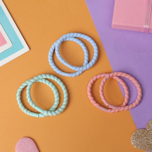 Цена за 12 шт. Резинка для волос «Спорт экстра галант», плетение, 5 см, МИКС