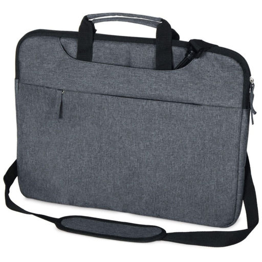 Сумка для документов с отд.для ноутбука &#039;Plush&#039; 15.6, серо-синий, 956062