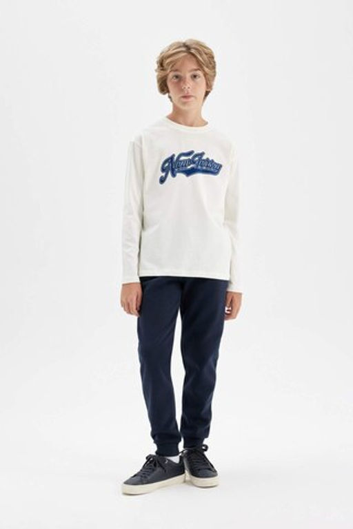 Erkek Cocuk Anstrasit Beli Pacas? Lastikli Cepli Jogger Okul Esofman Alt? - Defacto фото 6