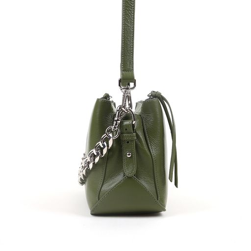 Женская сумка, кожа, MIRONPAN 96001 Зеленый  фото 3