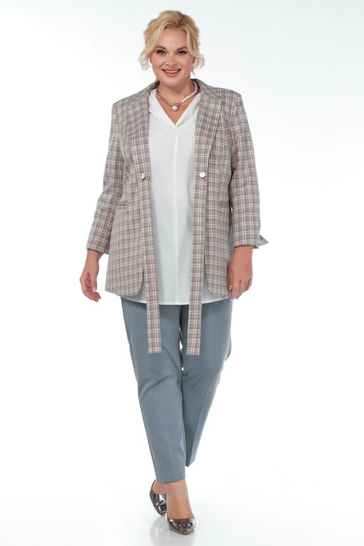 Жакет Belinga 5167 серый фото 2