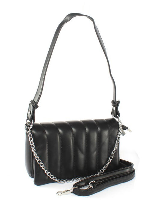 Сумка женская искусственная кожа UMUP-2023-076, 1отд, плечевой ремень, черный SALE 258662 - Adelia фото 6