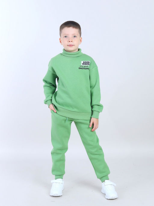 CRB wear / CWKB 70523-37 Брюки для мальчика,зеленый  фото 3