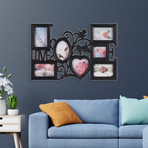 Фоторамка коллаж 62х42 см / F-20 /уп 16/ 7 фото (Белый) - Галеонтрейд фото 6