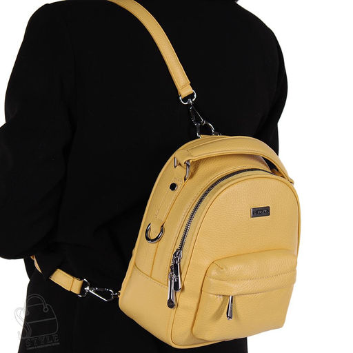 Рюкзак женский 69152 yellow Velina Fabbiano-Safenta/20  фото 3