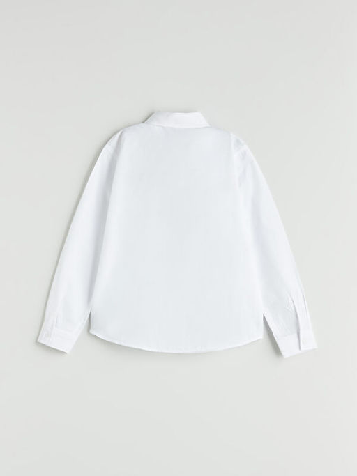 Basic Uzun Kollu Erkek ?ocuk G?mlek