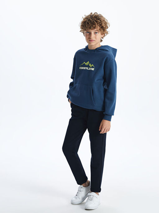 Beli Lastikli Dokulu Erkek ?ocuk Pantolon - Waikiki фото 4