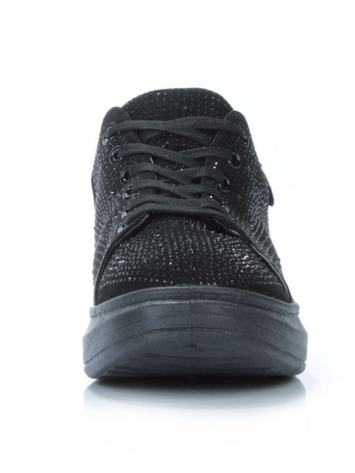 05-6739-2 BLACK Кроссовки женские (искусственные материалы) - No name фото 9