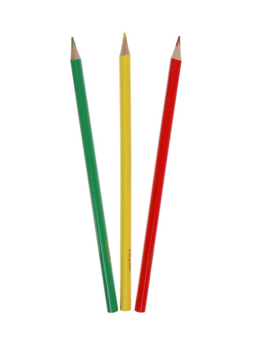 Карандаши Calligrata цветные, 12 цветов, деревянные, трёхгранные, в картонной коробке