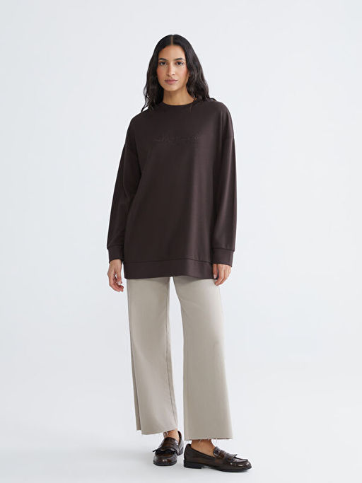 Los Angeles Nak??l? Kad?n Sweatshirt Tunik