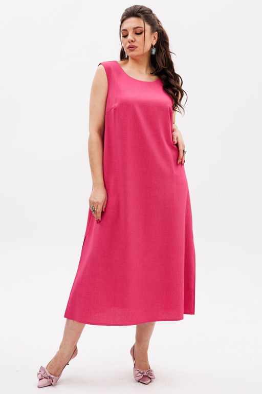 Сарафан ANELLI 1472.1 малиновое вино  фото 3