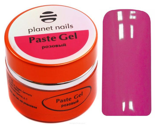 Planet Nails Гель-паста Розовая, 5 мл фото 2