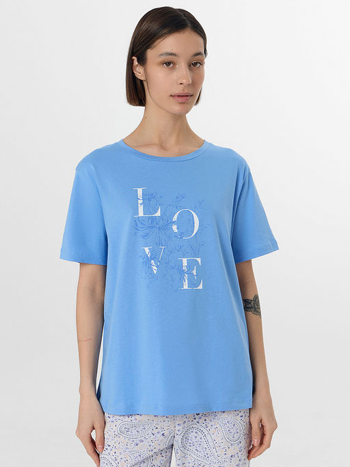 Комплект домашний женский синий - Mark formelle фото 3