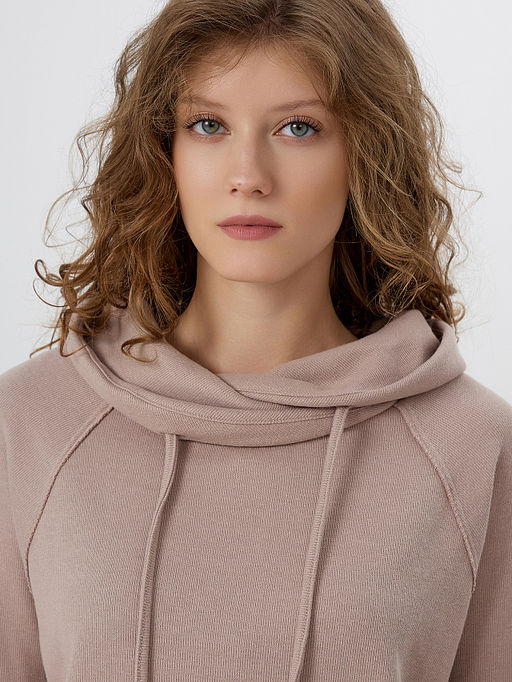Худи домашнее женское коричневое - Mark formelle фото 4