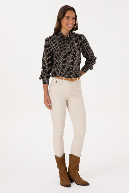 Kad_n Siyah Uzun Kollu G_mlek Sepette S_rpriz _ndirim - U.s. polo assn фото 4
