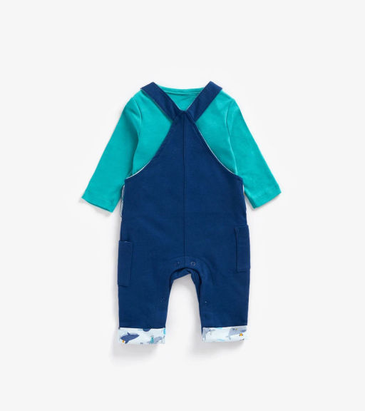 Mothercare / Комплект детский полукомбинезон/боди  фото 3