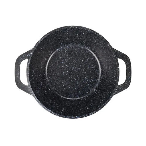 ЛА_АП_GRANIT (black) Кастрюля 2,5л со стекл крышкой, арт. кгч25а