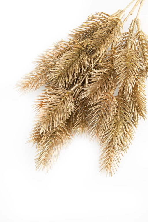 Кустик декоративный 33 см (SF-7339) золото №16 - Больше подарков фото 2