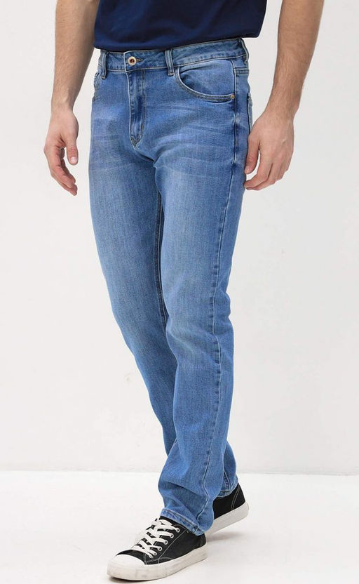 Джинсы F411-0178R l.blue - Fine joyce фото 2