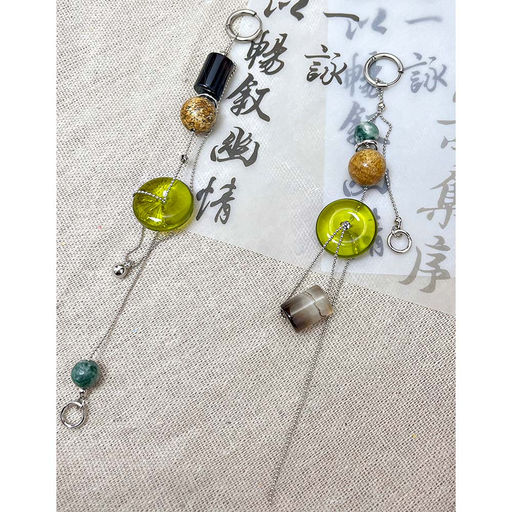 Серьги длинные на гвоздиках арт. 13 3862 (id 277288) - Rada фото 3